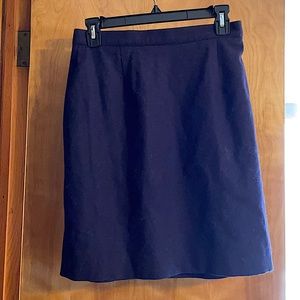 Vintage J. Crew Navy Skirt